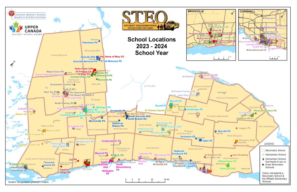 STEO School Locations